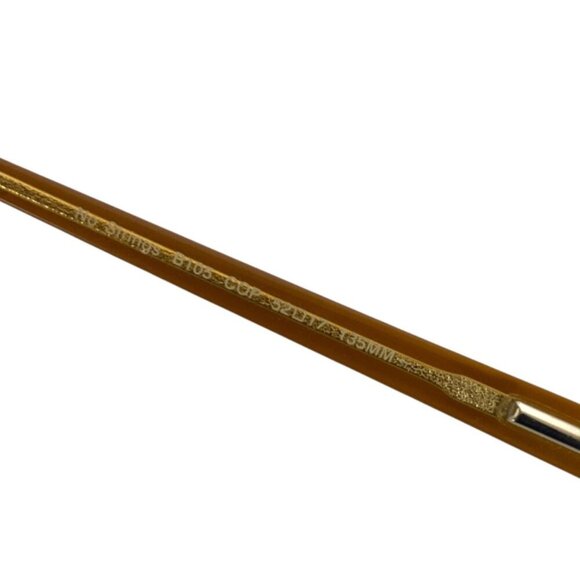 Ted Baker B105 Amber Rectangle Eyeglasses Frames Metal 52-17-135 - Picture 11 of 11